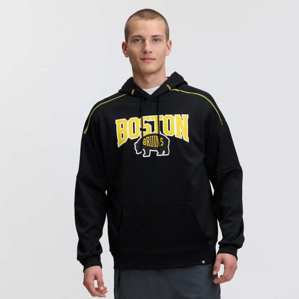 Boston Bruins Fanatics 2026 NHL Stadium Series Defender Pullover Hoodie Black