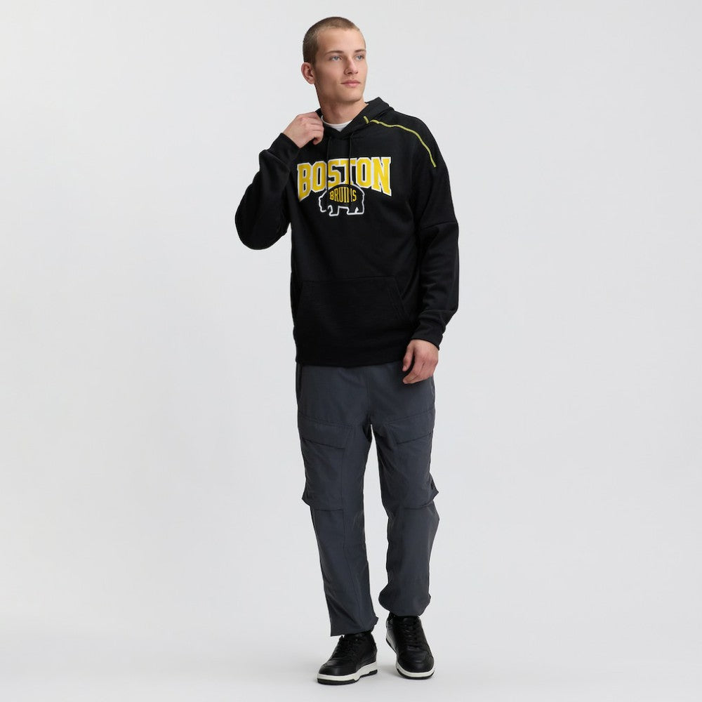 Boston Bruins Fanatics 2026 NHL Stadium Series Defender Pullover Hoodie Black