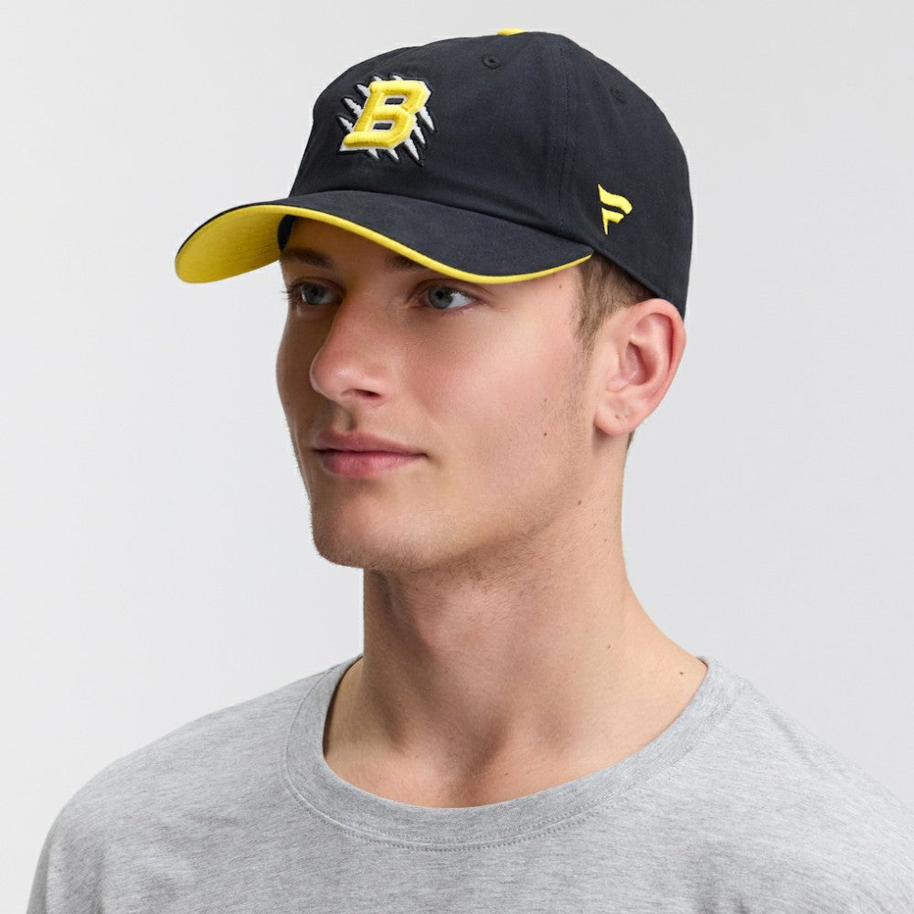 Boston Bruins Fanatics 2026 NHL Stadium Series Authentic Pro Adjustable Hat Black