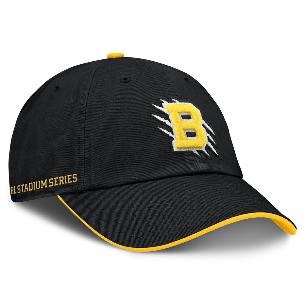 Boston Bruins Fanatics 2026 NHL Stadium Series Authentic Pro Adjustable Hat Black