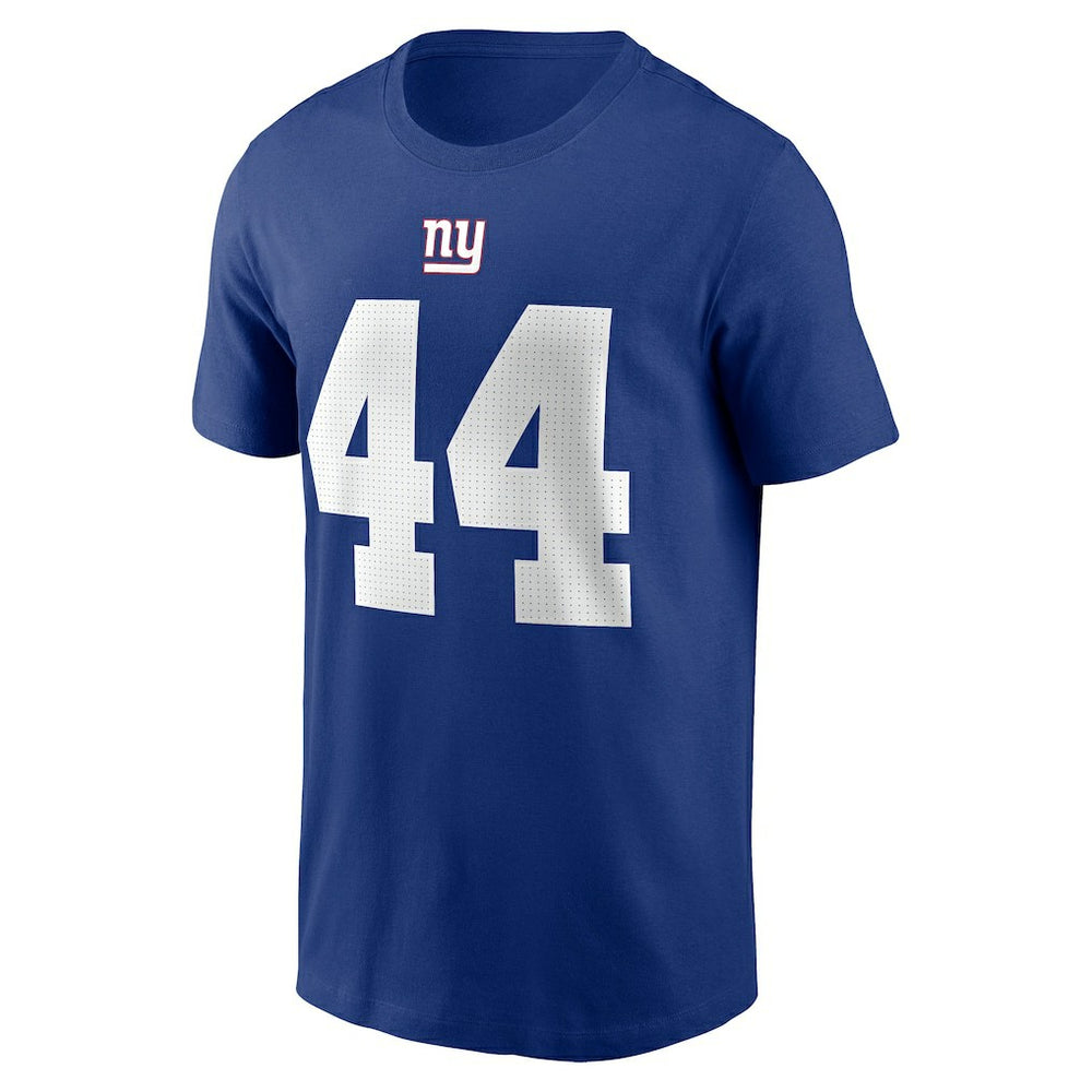 Cam Skattebo New York Giants Name & Number T-Shirt - Royal | Nike on sale