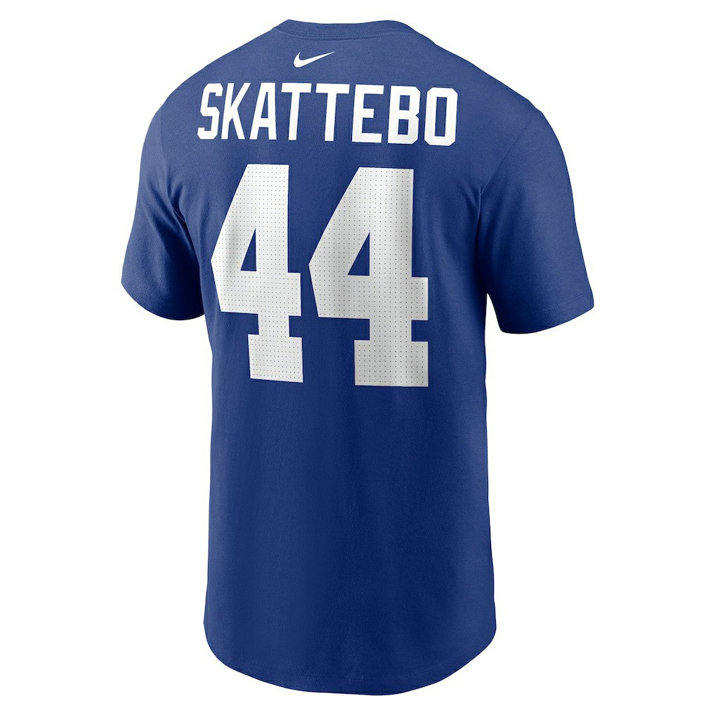 Cam Skattebo New York Giants Name & Number T-Shirt - Royal | Nike on sale