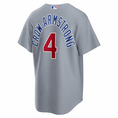Pete Crow-Armstrong Chicago Cubs Road Replica Jersey - Gray | Nike