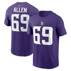Jared Allen Minnesota Vikings Retired Player Name & Number T-Shirt - Purple | Nike outlet