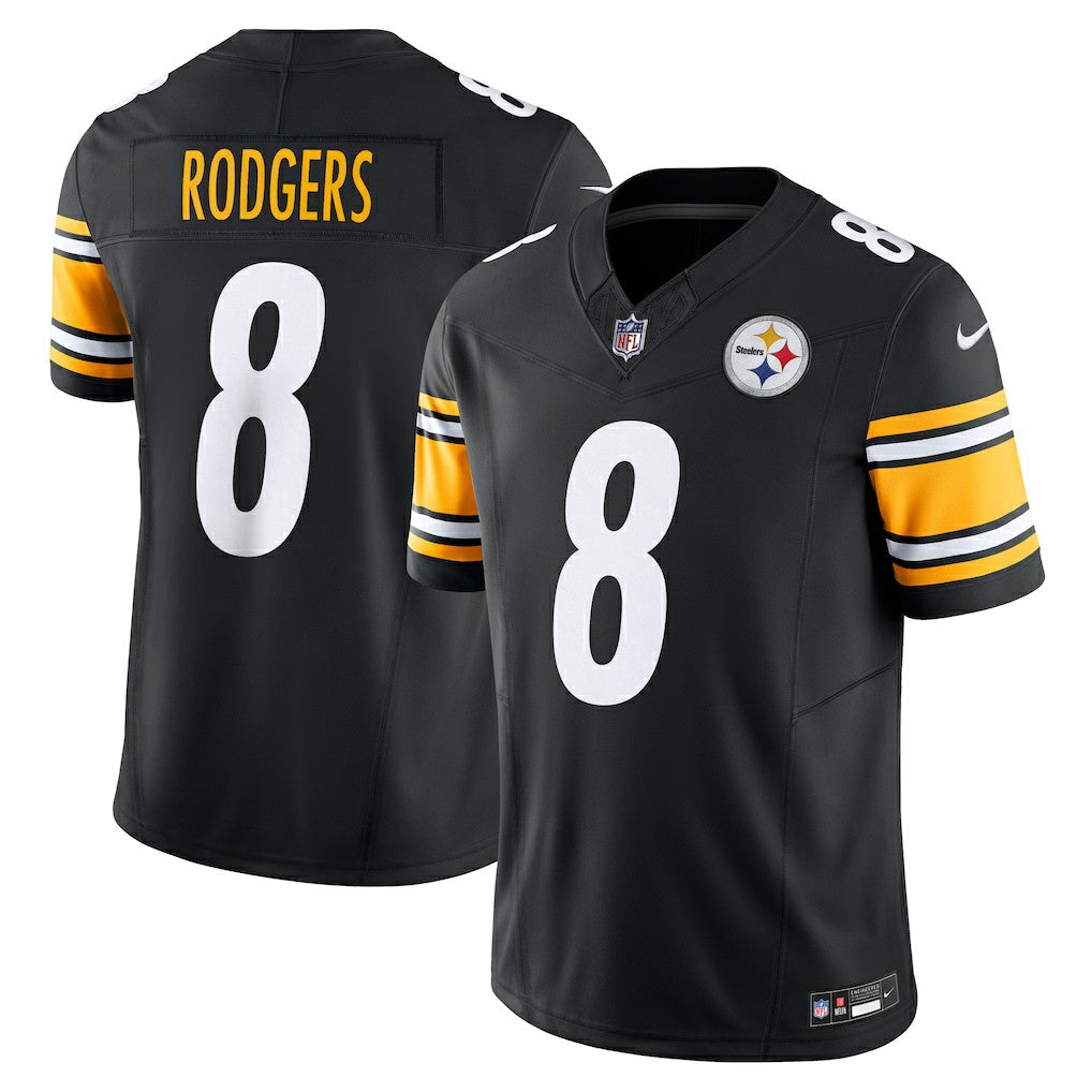 Aaron Rodgers Pittsburgh Steelers Team Vapor F.U.S.E. Limited Jersey - Black | Nike sale
