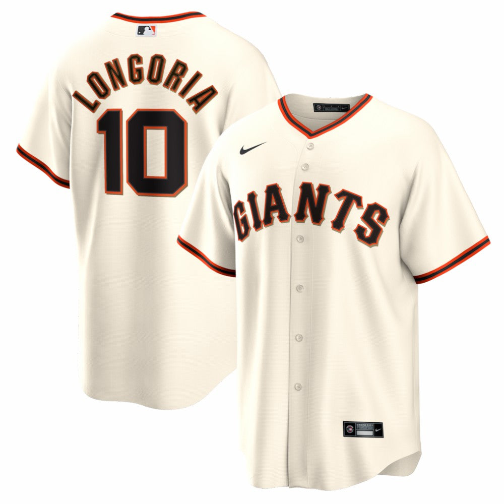 Evan Longoria San Francisco Giants Home Retired Player Replica Jersey - Cream | Nike