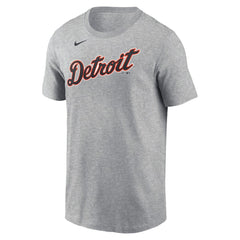 Tarik Skubal Detroit Tigers Fuse Name & Number T-Shirt - Gray | Nike