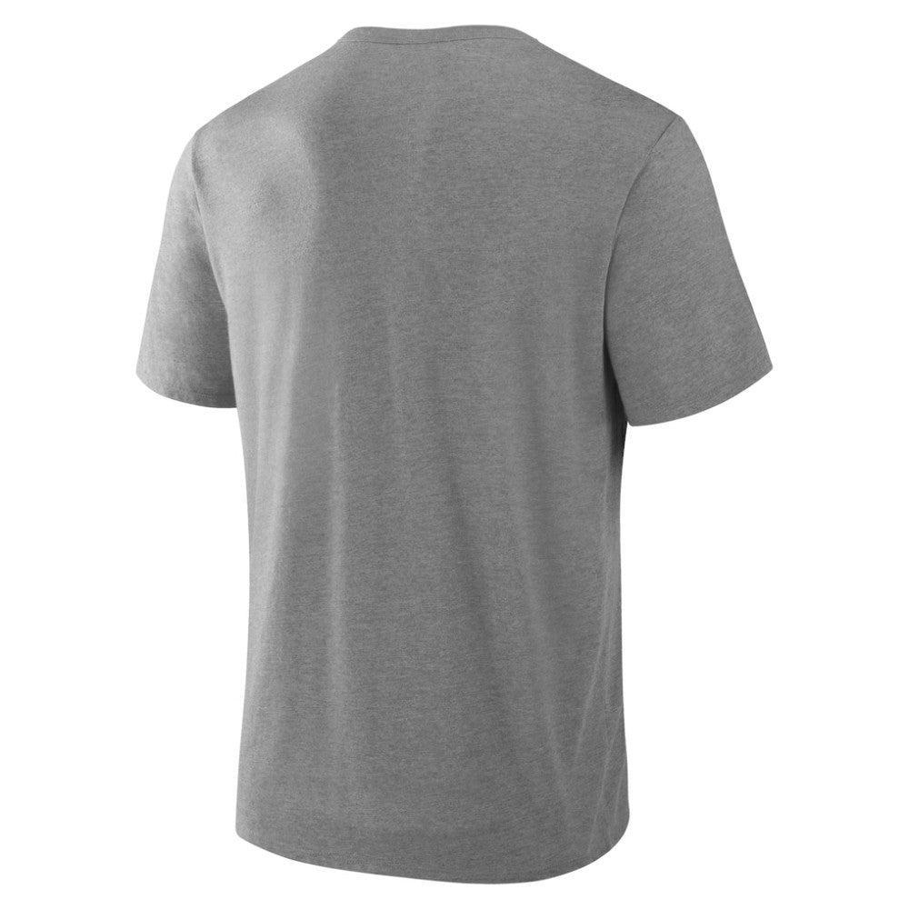 Philadelphia Phillies Nostalgia Tri-Blend T-Shirt - Heather Gray