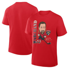 Brad Marchand Florida Panthers Fanatics Caricature Player T-Shirt Red