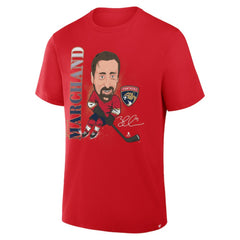 Brad Marchand Florida Panthers Fanatics Caricature Player T-Shirt Red