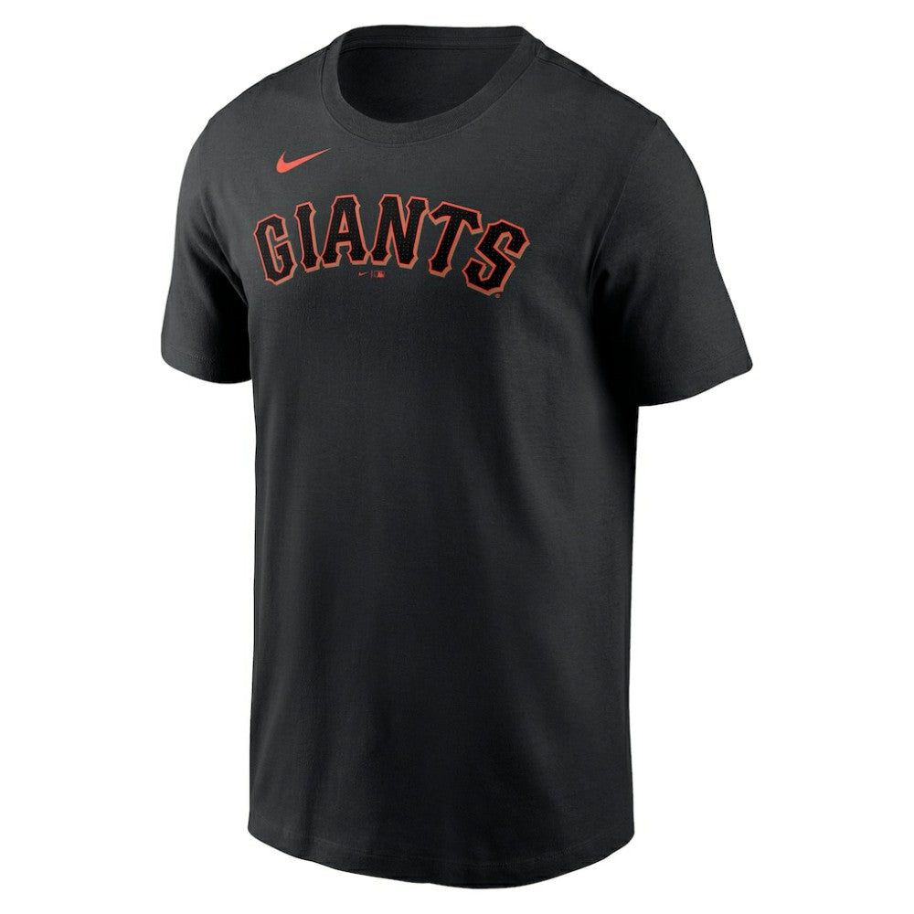 Rafael Devers San Francisco Giants Home Name & Number T-Shirt - Black | Nike