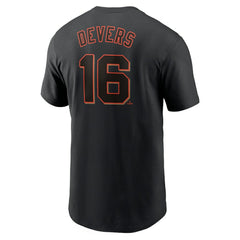 Rafael Devers San Francisco Giants Home Name & Number T-Shirt - Black | Nike