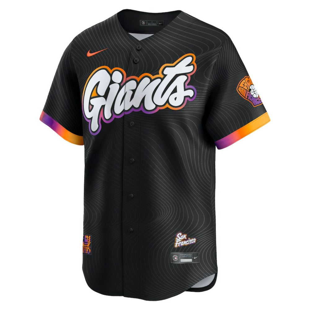 Rafael Devers San Francisco Giants 2025 City Connect Limited Player Jersey - Black | Nike