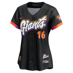 Rafael Devers San Francisco Giants Women's 2025 City Connect Limited Player Jersey - Black | Nike