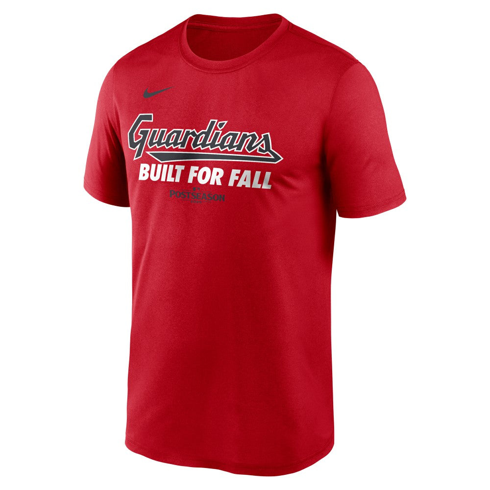 Cleveland Guardians 2025 MLB Postseason Authentic Collection Legend Dri-FIT T-Shirt - Red | Nike