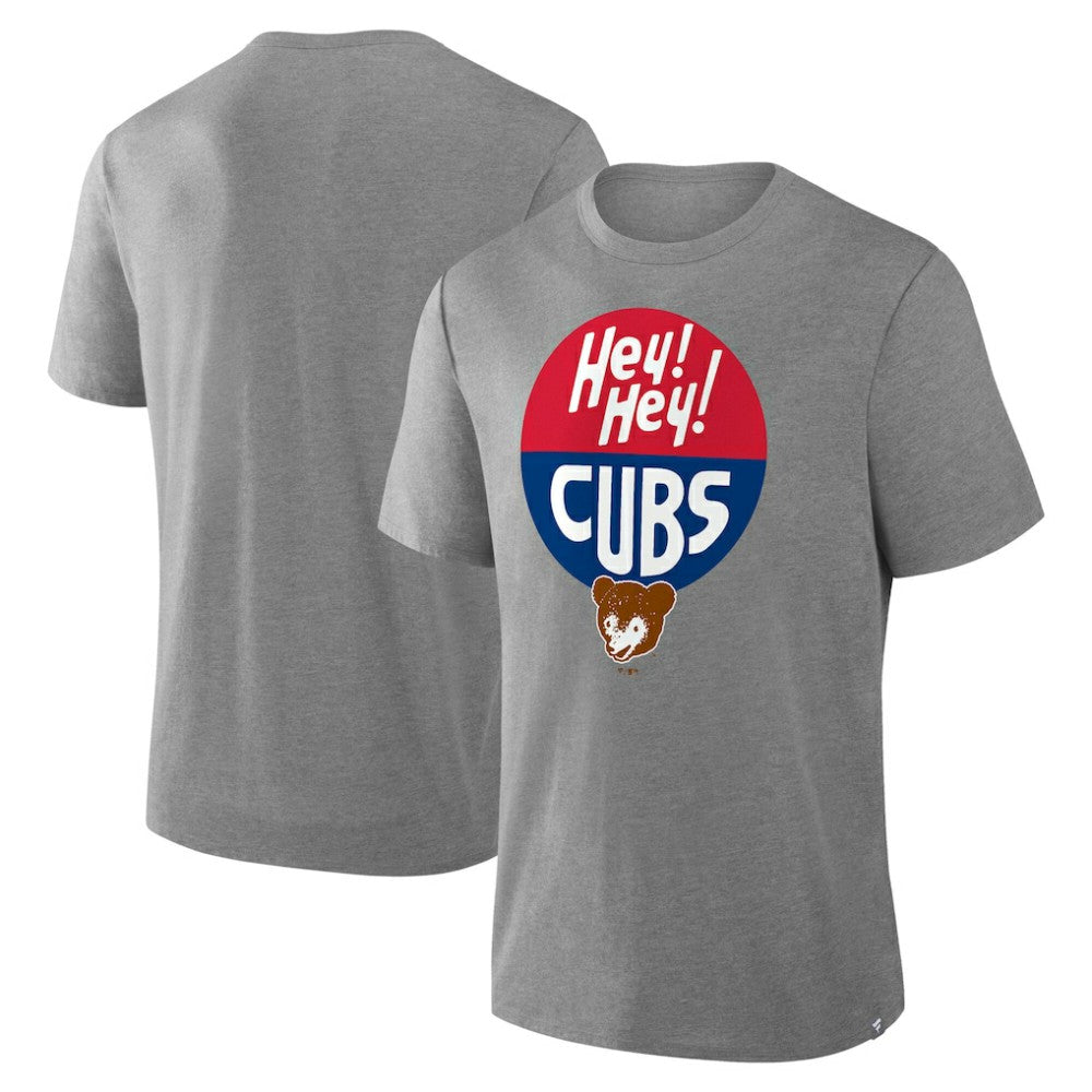 Chicago Cubs Tribute IYKYK Tri-Blend T-Shirt - Heather Gray