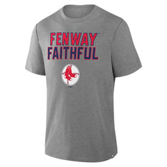Boston Red Sox Tribute IYKYK Tri-Blend T-Shirt - Heather Gray