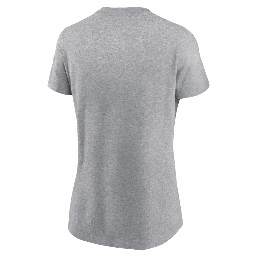 New England Patriots Women's 2025 AFC Champions Locker Room Trophy Collection T-Shirt - Heather Gray | Nike discount