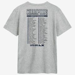 Seattle Seahawks Super Bowl LX Champions Ice Classic Roster T-Shirt - Heather Gray | Nike outlet