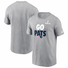 New England Patriots Super Bowl LX Fast As Fast Gets T-Shirt - Heather Gray | Nike on sale