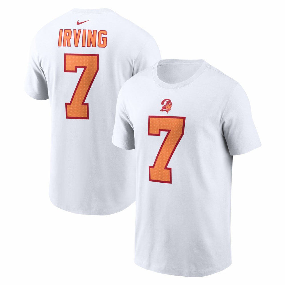 Bucky Irving '76 Tampa Bay Buccaneers 50th Season Alternate Name & Number T-Shirt - White | Nike online