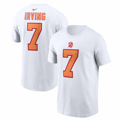 Bucky Irving '76 Tampa Bay Buccaneers 50th Season Alternate Name & Number T-Shirt - White | Nike online