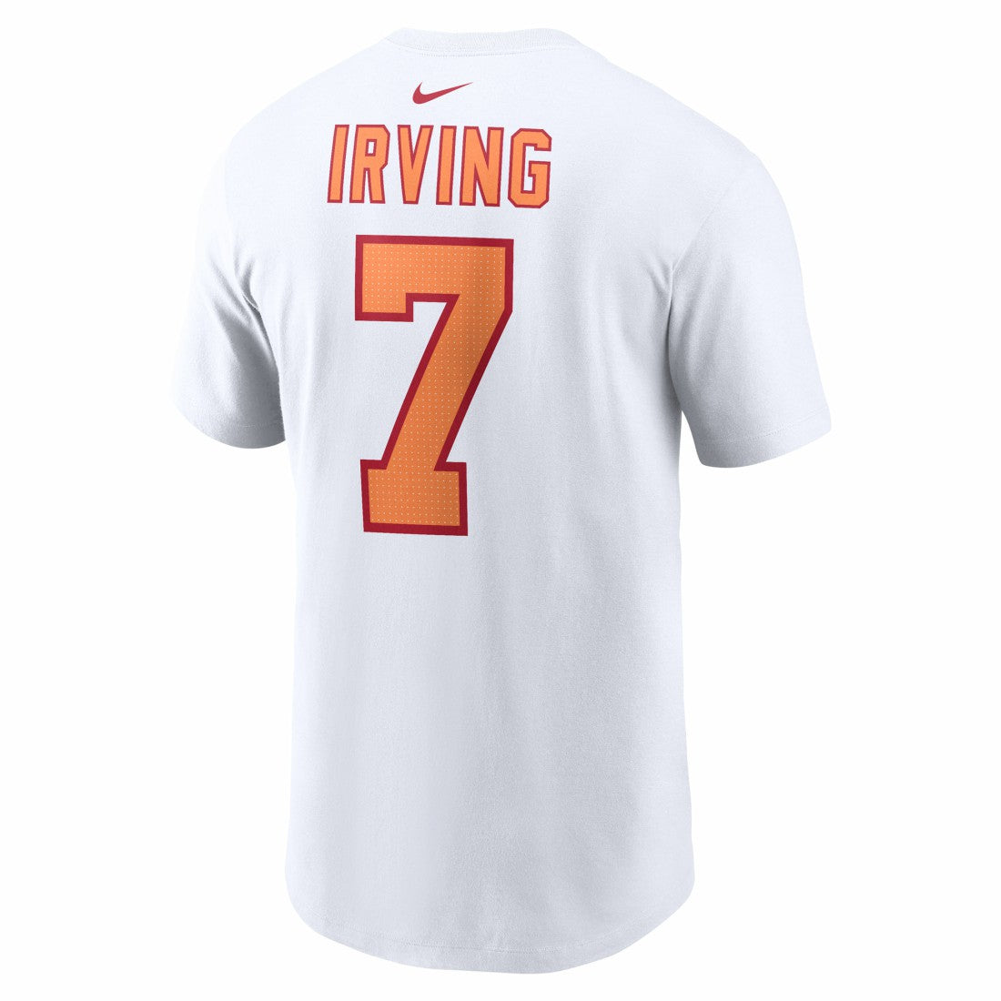 Bucky Irving '76 Tampa Bay Buccaneers 50th Season Alternate Name & Number T-Shirt - White | Nike online