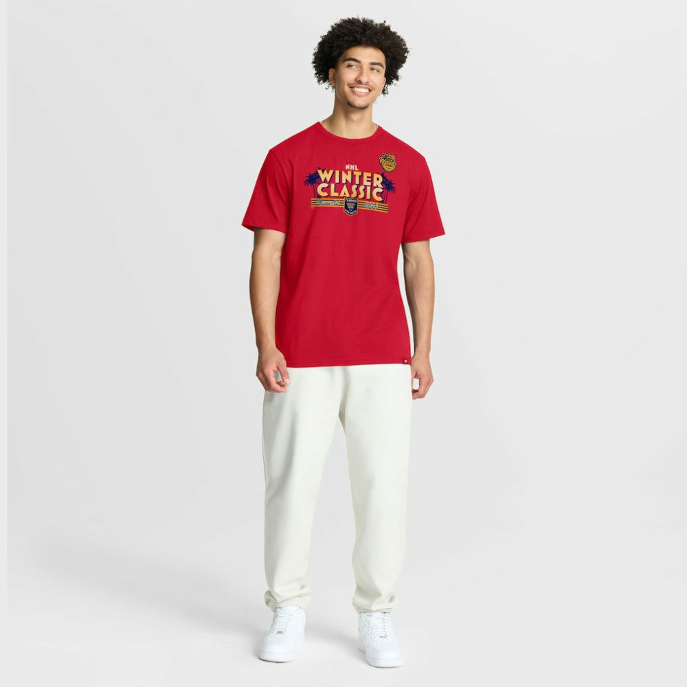 Florida Panthers Fanatics 2026 NHL Winter Classic T-Shirt Red