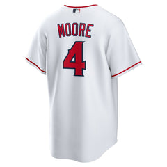 Christian Moore Los Angeles Angels Home Replica Jersey - White | Nike