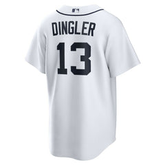 Dillon Dingler Detroit Tigers Home Replica Jersey - White | Nike