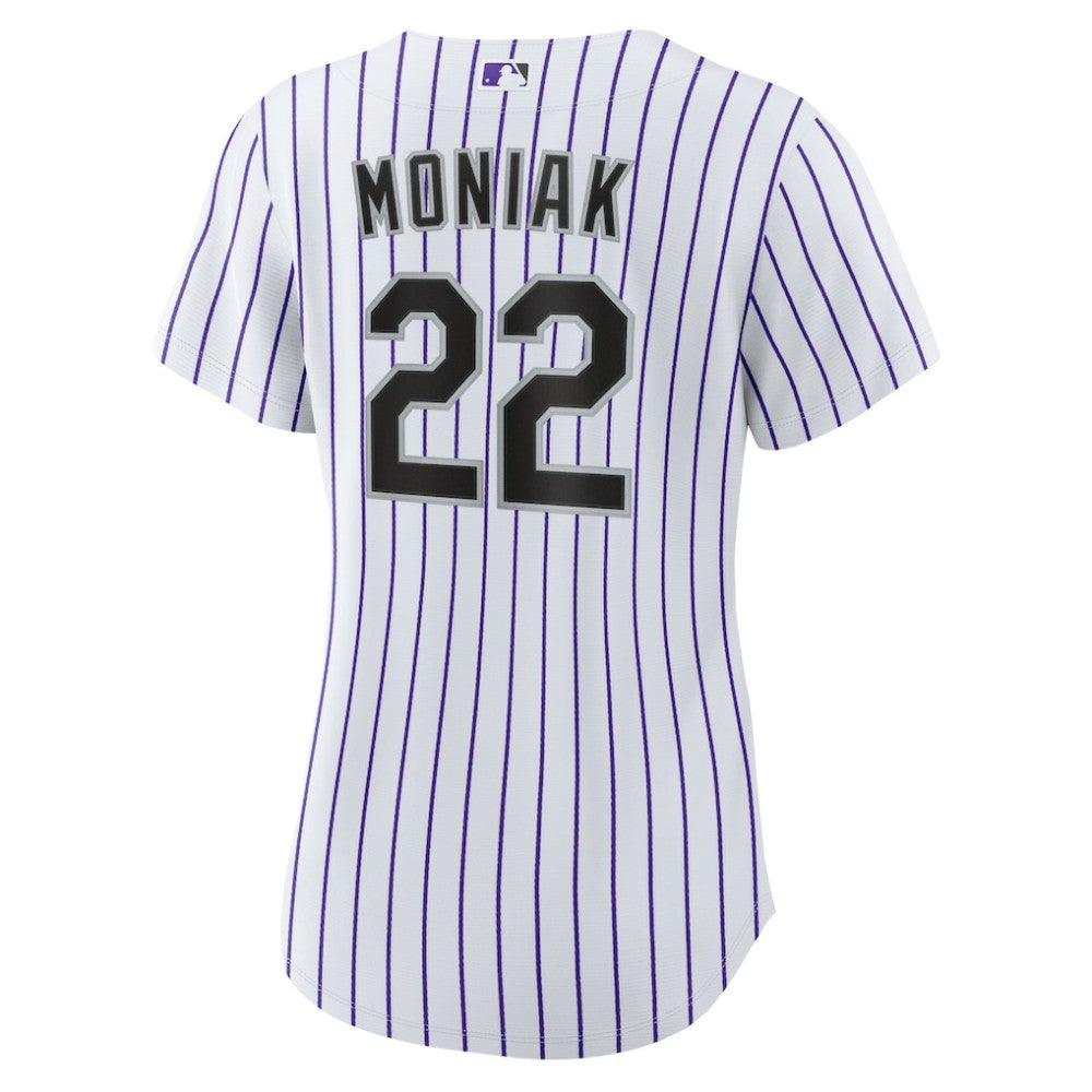 Mickey Moniak Colorado Rockies Women's Home Replica Jersey - White | Nike