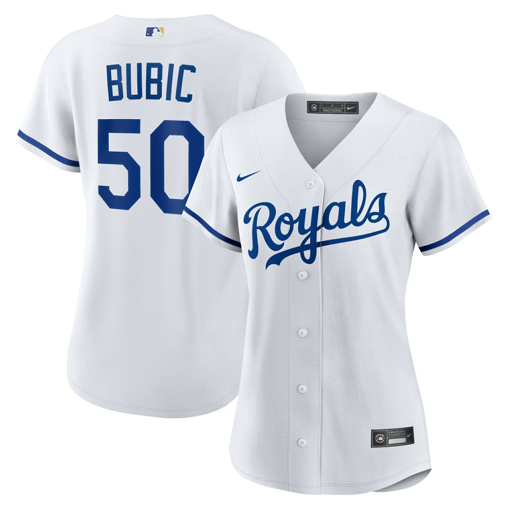 Kris Bubic Kansas City Royals Women's Home Replica Jersey - White | Nike