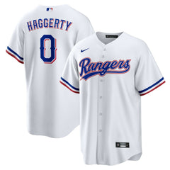 Sam Haggerty Texas Rangers Home Replica Jersey - White | Nike