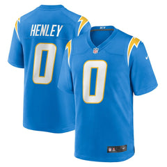 Daiyan Henley Los Angeles Chargers Team Game Jersey - Powder Blue | Nike on sale
