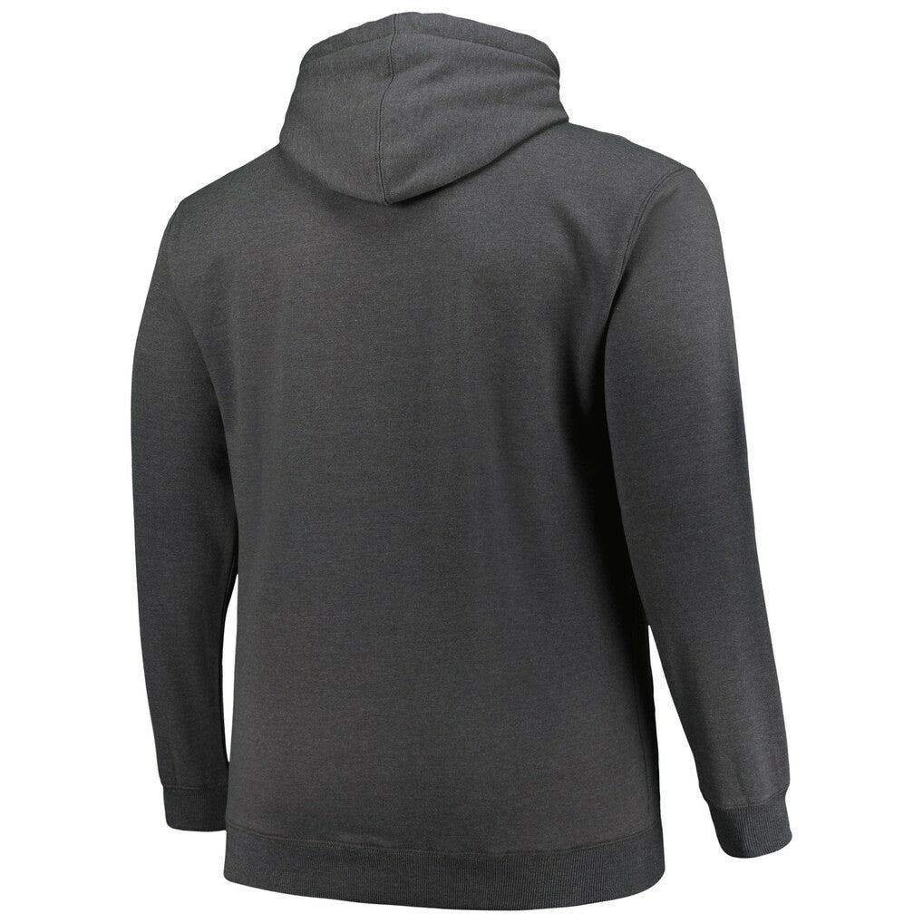 Jacksonville Jaguars Big & Tall Pullover Hoodie - Heather Charcoal on sale