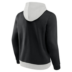New Orleans Saints Big & Tall Team Fleece Pullover Hoodie - Silver/Black cheap