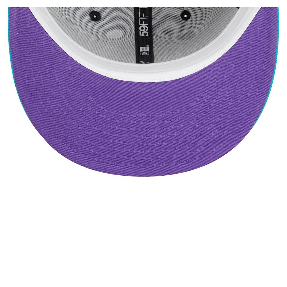 Brooklyn Nets Arcade Scheme 59FIFTY Fitted Hat - Black/Turquoise | New Era online