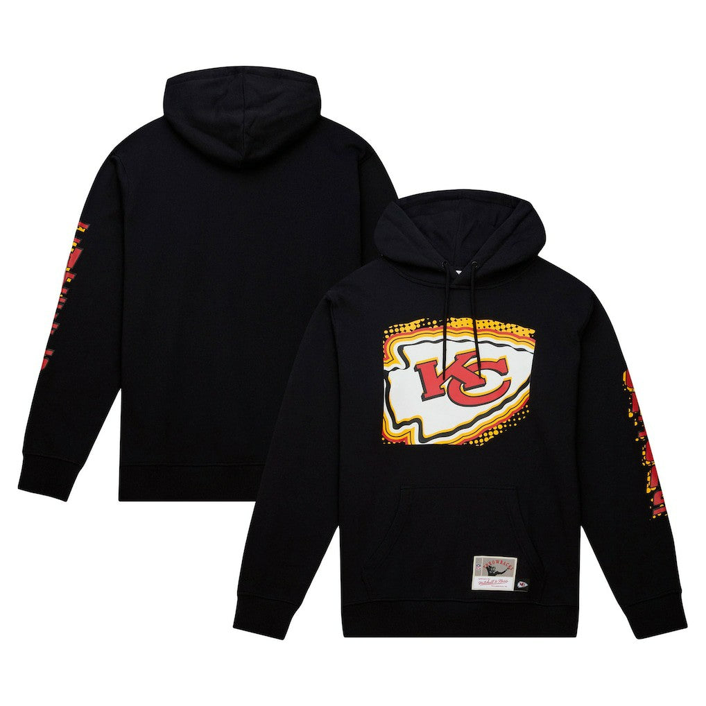 Kansas City Chiefs Gridiron Classics Big Face 7.0 Pullover Hoodie - Black cheap
