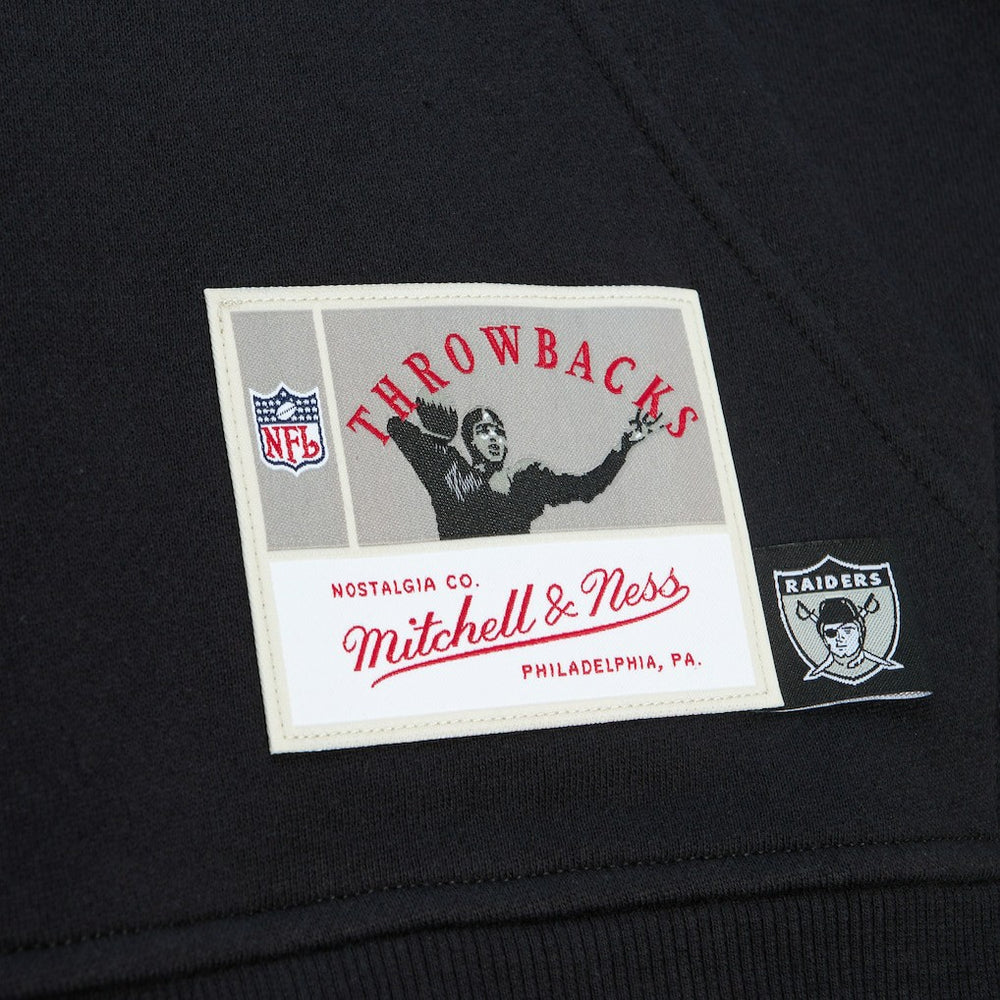 Las Vegas Raiders Gridiron Classics Big Face 7.0 Pullover Hoodie - Black for sale