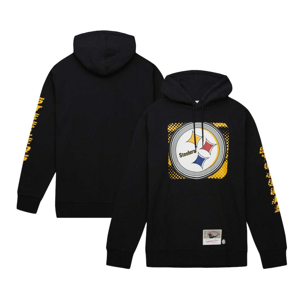 Pittsburgh Steelers Gridiron Classics Big Face 7.0 Pullover Hoodie - Black for sale