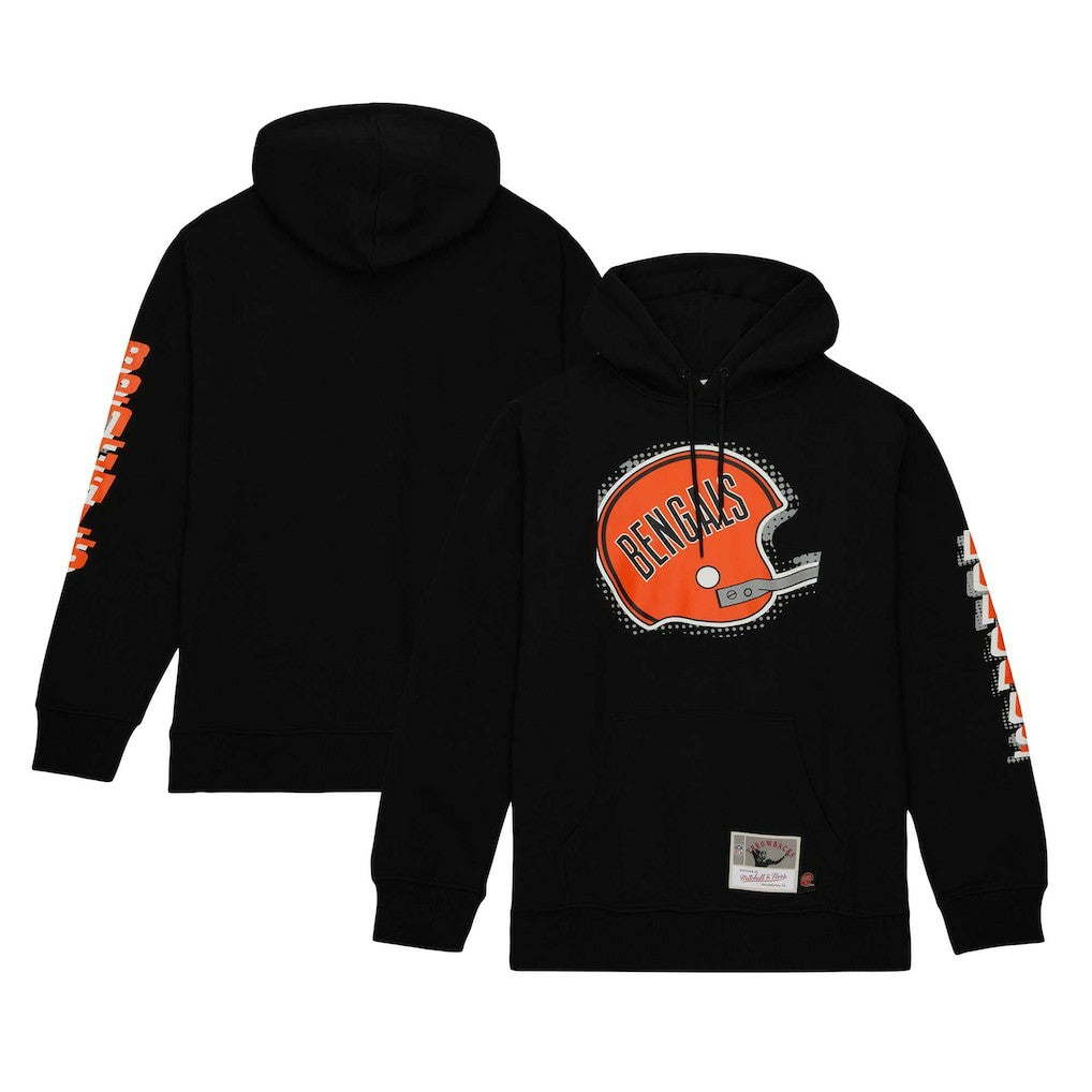 Cincinnati Bengals Gridiron Classics Big Face 7.0 Pullover Hoodie - Black cheap