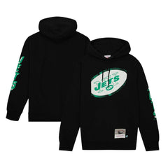 New York Jets Gridiron Classics Big Face 7.0 Pullover Hoodie - Black on sale