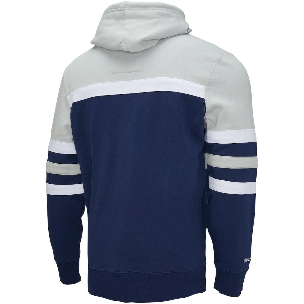 Dallas Cowboys Head Coach Pullover Hoodie - Navy/Heather Gray sale