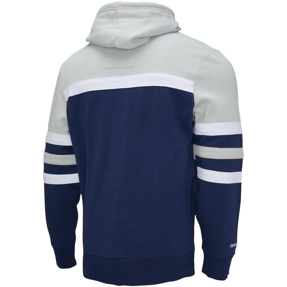 Dallas Cowboys Head Coach Pullover Hoodie - Navy/Heather Gray sale