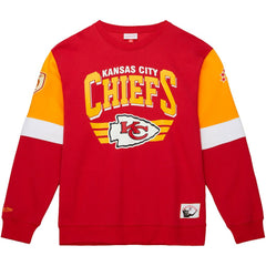 Kansas City Chiefs Gridiron Classics Allover 3.0 Pullover Sweatshirt - Scarlet outlet