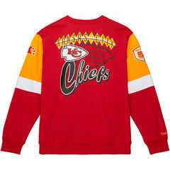 Kansas City Chiefs Gridiron Classics Allover 3.0 Pullover Sweatshirt - Scarlet outlet