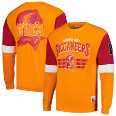 Tampa Bay Buccaneers Gridiron Classics Allover 3.0 Pullover Sweatshirt - Orange sale
