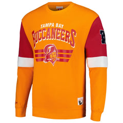 Tampa Bay Buccaneers Gridiron Classics Allover 3.0 Pullover Sweatshirt - Orange sale
