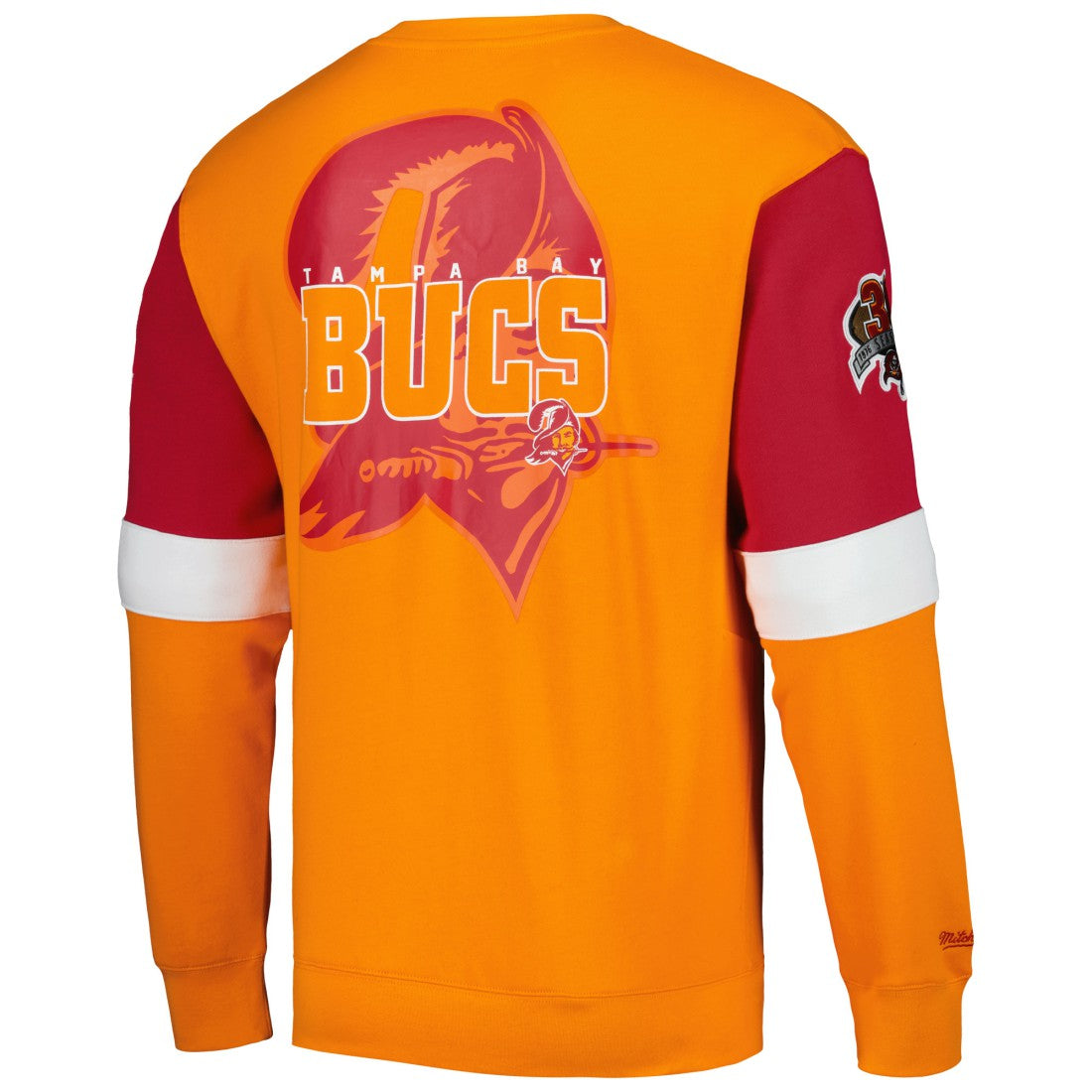 Tampa Bay Buccaneers Gridiron Classics Allover 3.0 Pullover Sweatshirt - Orange sale