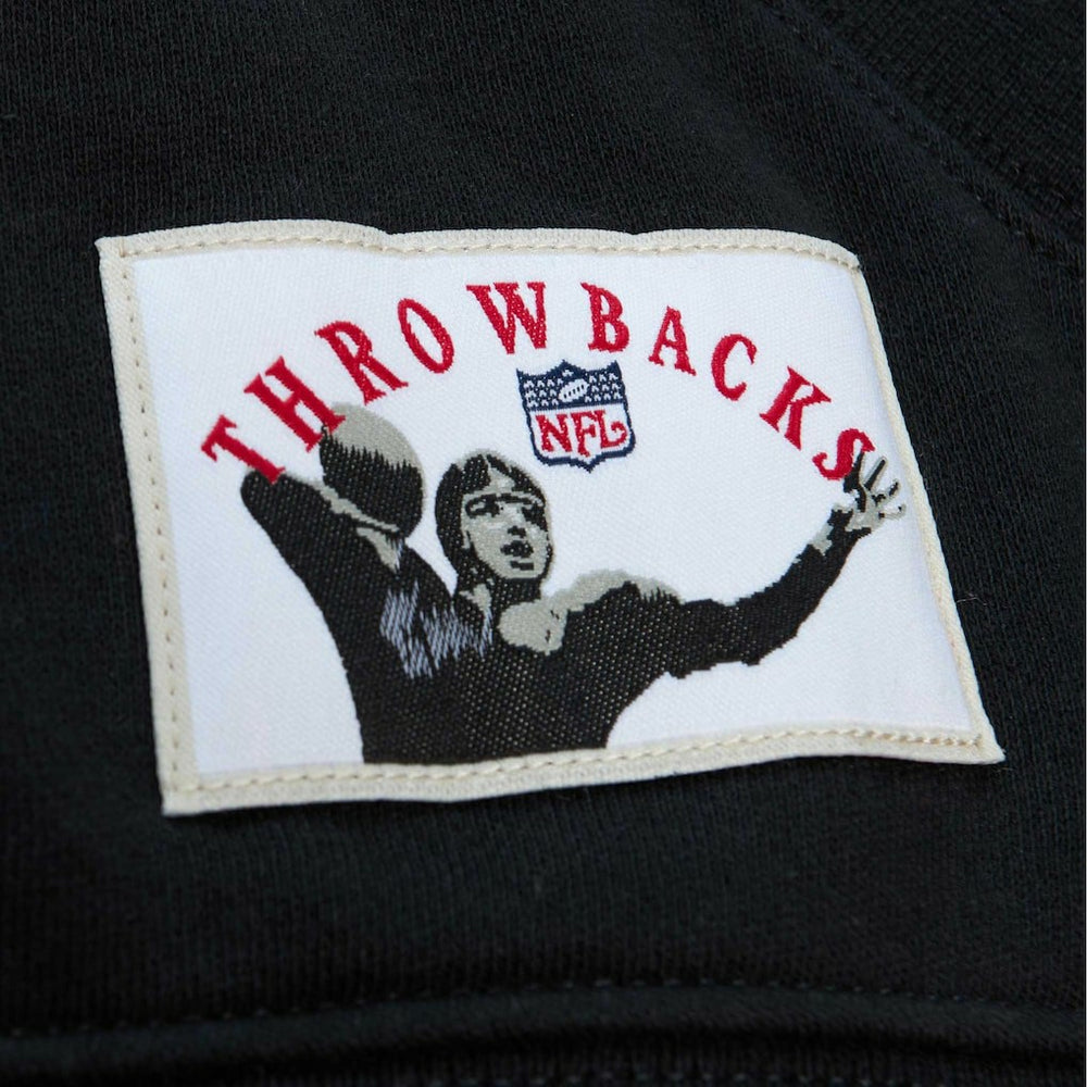 Atlanta Falcons Pre-Game Short Sleeve Pullover Hoodie - Black sale